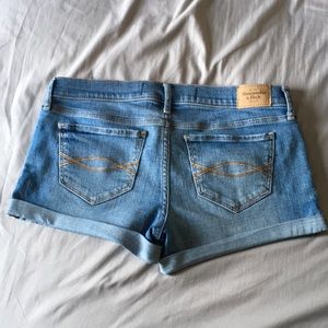 Abercrombie & Fitch Midi Jean Shorts
